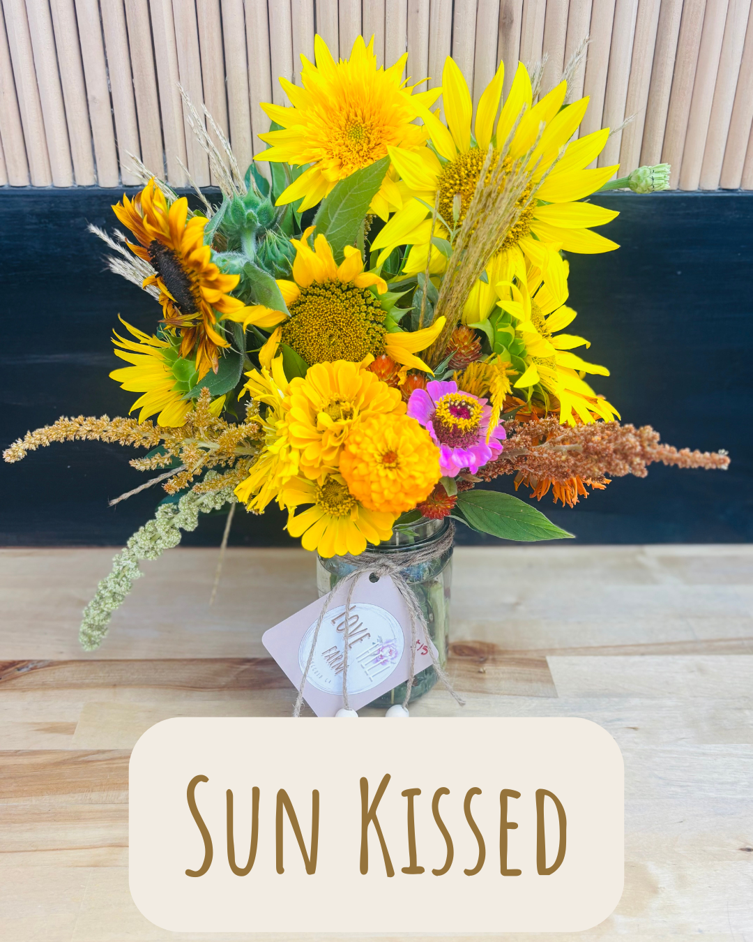 Seasonal Cut Bouquet with Jar
